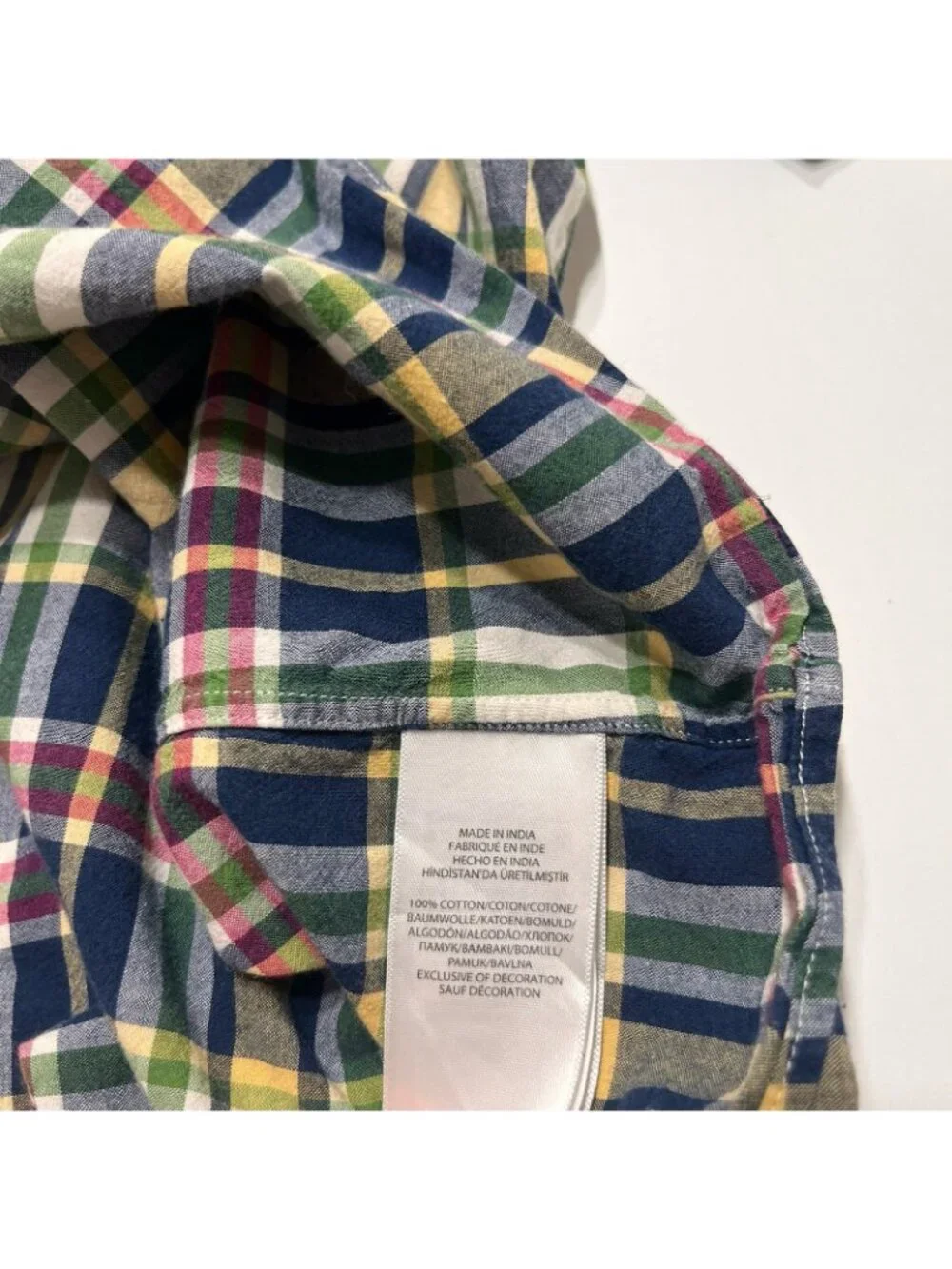 Polo Ralph Lauren men's multicolor plaid Short Sleeve XL